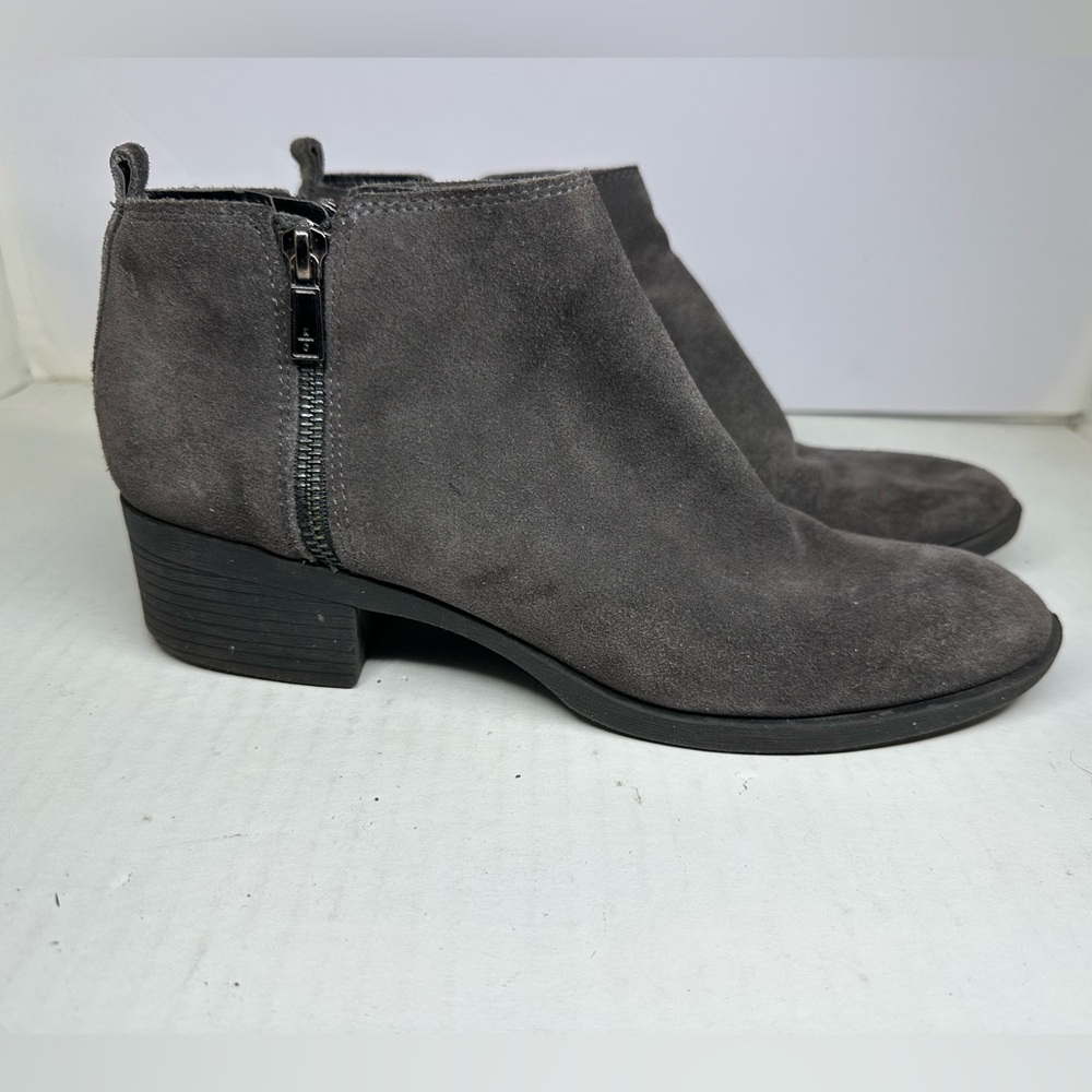 Kenneth Cole New York Womens Dara Suede Ankle Booties Women’s 9